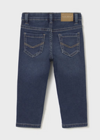 Mayoral pantaloni baieti Blugi basic 6-48 luni Denim inchis