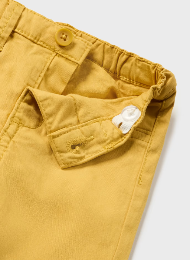 Mayoral pantaloni baieti bumbac BCI 0-18 luni Curcuma