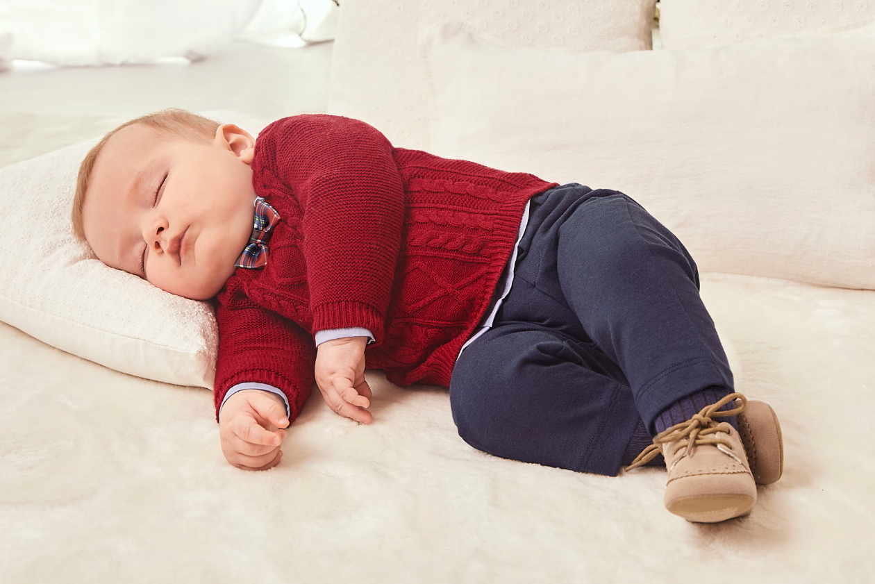 Mayoral pantaloni baieti bumbac BCI 0-18 luni Midnight