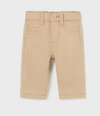 Mayoral pantaloni baieti bumbac BCI 0-18 luni Wood