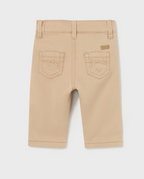 Mayoral pantaloni baieti bumbac BCI 0-18 luni Wood