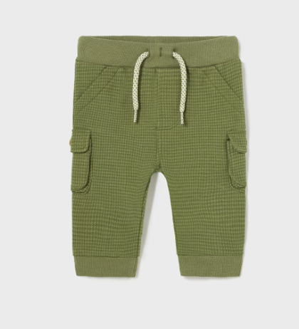 Mayoral pantaloni baieti cargo 0-18 luni Army Green Imagine principală a produsului