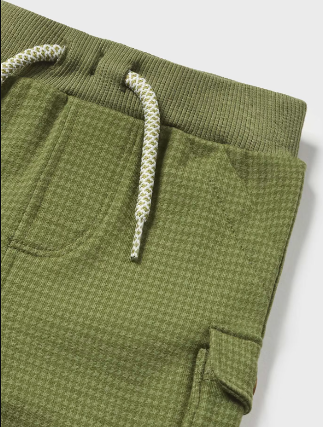 Mayoral pantaloni baieti cargo 0-18 luni Army Green
