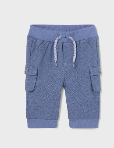 Mayoral pantaloni baieti cargo 0-18 luni Blue Imagine principală a produsului
