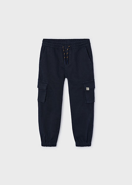 Mayoral pantaloni baieti cargo 4-9 ani Navy Blue