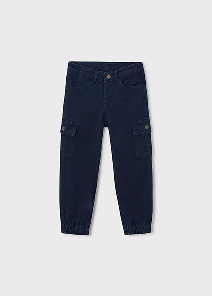 Mayoral pantaloni baieti cargo 5-10 ani Azul