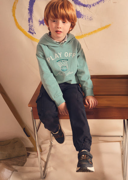 Mayoral pantaloni baieti cargo 5-10 ani Azul