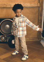 Mayoral pantaloni baieti cargo 5-10 ani Dark topo