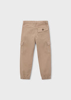Mayoral pantaloni baieti cargo 5-10 ani Dark topo