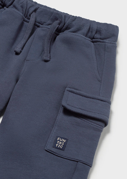 Mayoral pantaloni baieti cargo cu buzunare 12-48 luni Shadow
