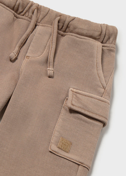 Mayoral pantaloni baieti cargo cu buzunare 12-48 luni Trufa