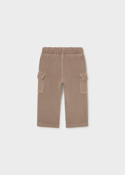 Mayoral pantaloni baieti cargo cu buzunare 12-48 luni Trufa