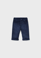 Mayoral pantaloni baieti catifea 0-18 luni Blueberry