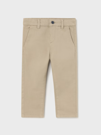 Mayoral pantaloni baieti chino 12-36 luni, Beige Imagine principală a produsului