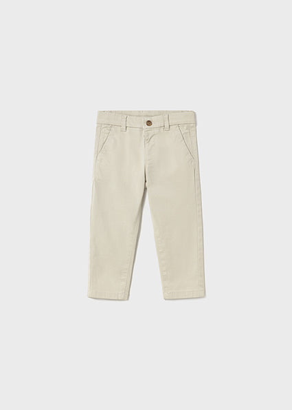 Mayoral pantaloni baieti chino basic 12-48 luni Ecru
