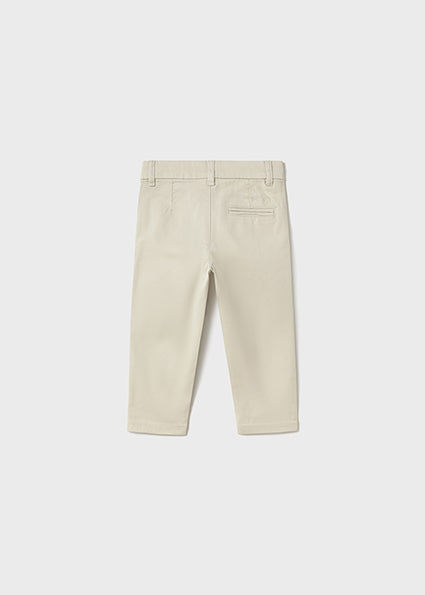 Mayoral pantaloni baieti chino basic 12-48 luni Ecru