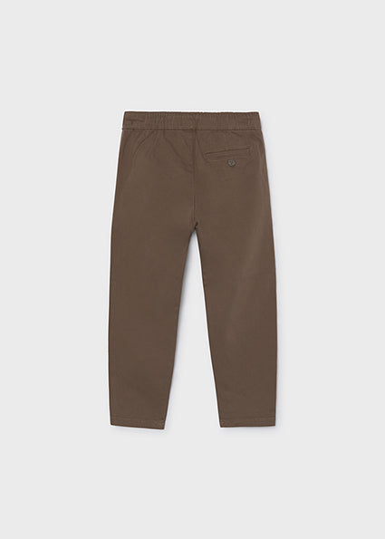 Mayoral pantaloni baieti chino jogger 5-10 ani Cacao