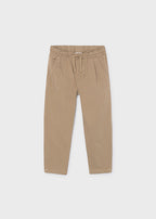 Mayoral pantaloni baieti chino jogger 5-10 ani Hazelnut