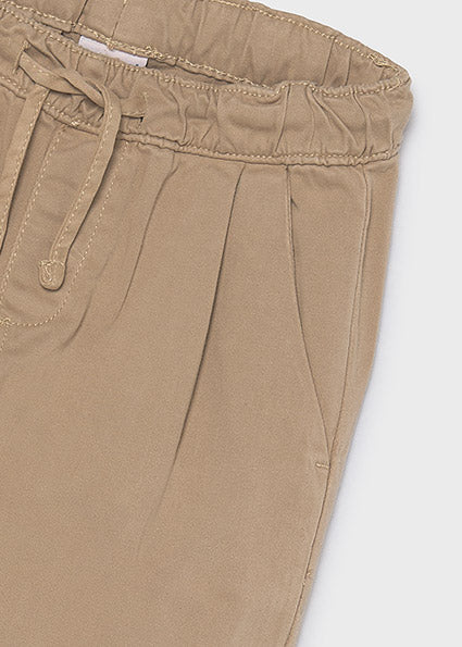 Mayoral pantaloni baieti chino jogger 5-10 ani Hazelnut