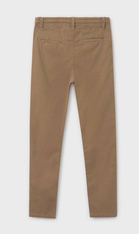Mayoral pantaloni baieti chino largi 8-14 ani Camel Imagine secundară a produsului