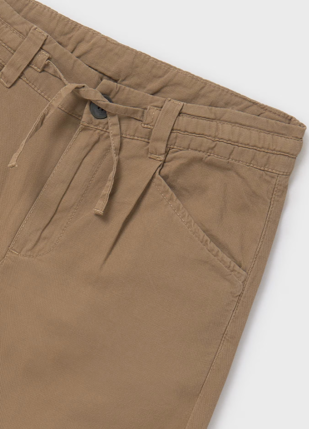 Mayoral pantaloni baieti chino largi 8-14 ani Camel
