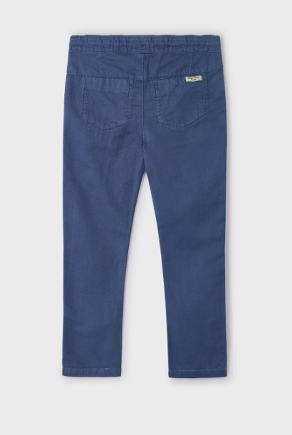 Mayoral pantaloni baieti chino regular 2-9 ani Indigo Imagine secundară a produsului
