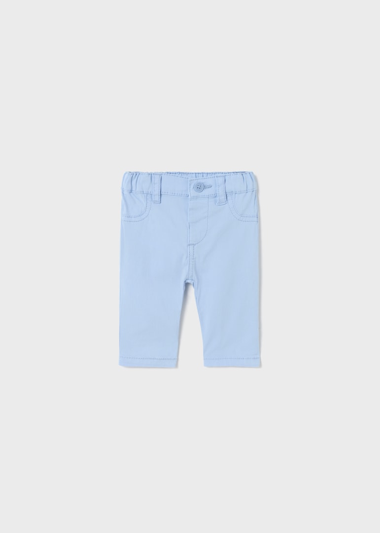 Mayoral pantaloni baieti cu talie reglabila 0-18 luni, Light Blue Imagine principală a produsului