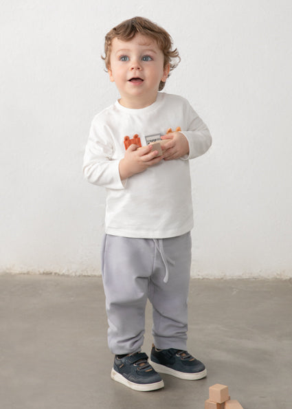 Mayoral pantaloni baieti de trening lungi 6-48 luni Gri