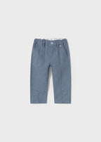 Mayoral pantaloni baieti eleganti din in 12-48 luni Acero