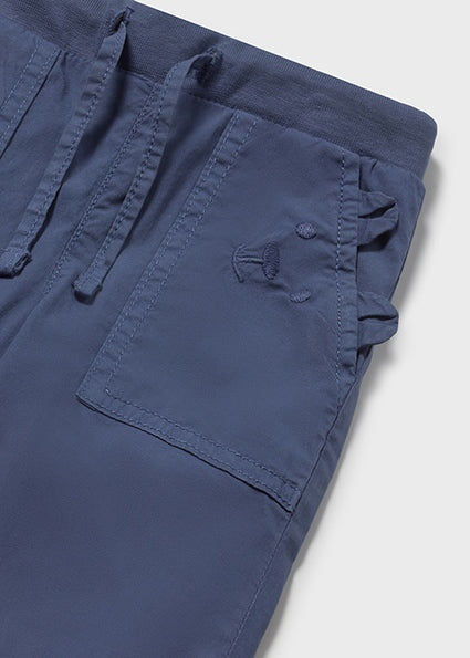 Mayoral pantaloni baieti jogger cu buzunare 12-48 luni Albastru ocean