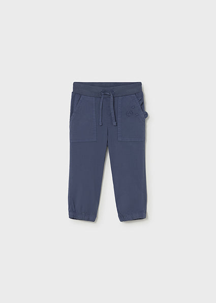 Mayoral pantaloni baieti jogger cu buzunare 12-48 luni Albastru ocean Imagine principală a produsului
