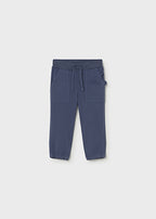 Mayoral pantaloni baieti jogger cu buzunare 12-48 luni Albastru ocean