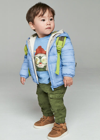 Mayoral pantaloni baieti jogger cu buzunare 12-36 luni Forest