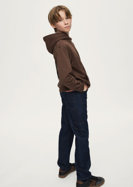 Mayoral pantaloni baieti loose fit 8-14 ani Dark indigo
