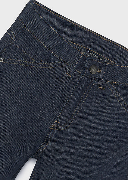 Mayoral pantaloni baieti loose fit 8-14 ani Dark indigo