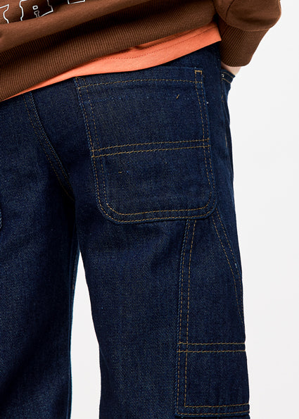 Mayoral pantaloni baieti loose fit 8-14 ani Dark indigo