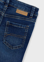 Mayoral pantaloni baieti lungi 5-10 ani Denim inchis