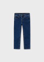 Mayoral pantaloni baieti lungi blugi 2-10 ani Denim inchis