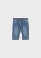 Mayoral pantaloni baieti lungi blugi basic 0-18 luni Denim mediu