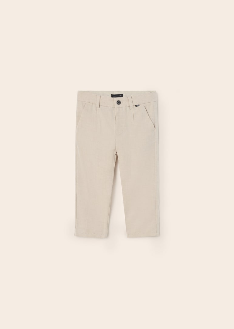 Mayoral pantaloni baieti lungi chino cu in 6-36 luni, Beige Imagine principală a produsului