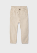 Mayoral pantaloni baieti lungi chino jogger 3-9 ani, Beige