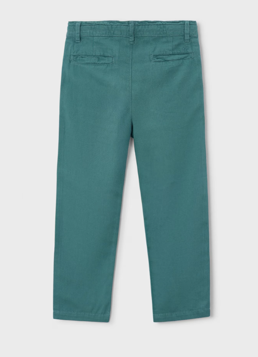 Mayoral pantaloni baieti lungi chino lejeri cu in 3-8 ani Alga