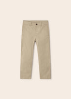 Mayoral pantaloni baieti lungi chino regular din in 4-9 ani, Sand