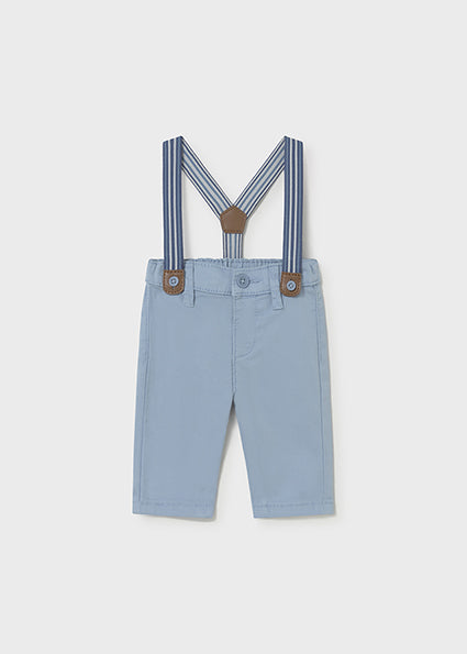 Mayoral pantaloni baieti lungi cu bretele 0-18 luni Regata