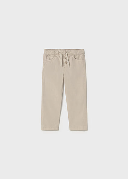 Mayoral pantaloni baieti lungi drepti 12-48 luni Ecru Imagine principală a produsului