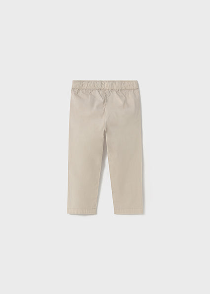 Mayoral pantaloni baieti lungi drepti 12-48 luni Ecru Imagine secundară a produsului