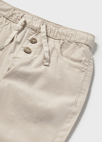 Mayoral pantaloni baieti lungi drepti 12-48 luni Ecru