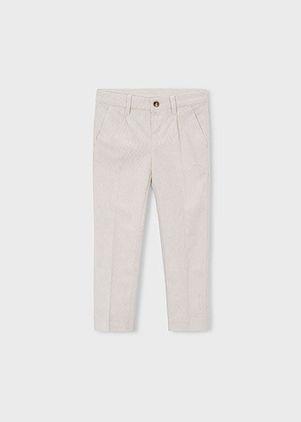 Mayoral pantaloni baieti lungi elaganti 5-10 ani Avena mez