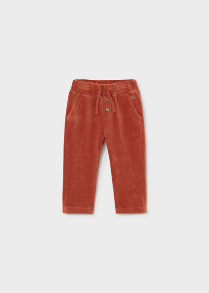Mayoral pantaloni baieti lungi reiati 12-48 luni Caramiziu Imagine principală a produsului