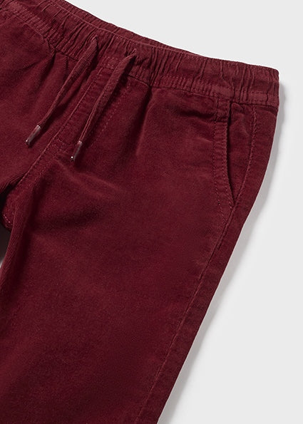 Mayoral pantaloni baieti micro reiat jogger 12-36 luni Cherry Imagine secundară a produsului